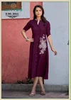 Arica Vol 2 By Mittoo Rayon Thread Work Designer Kurtis